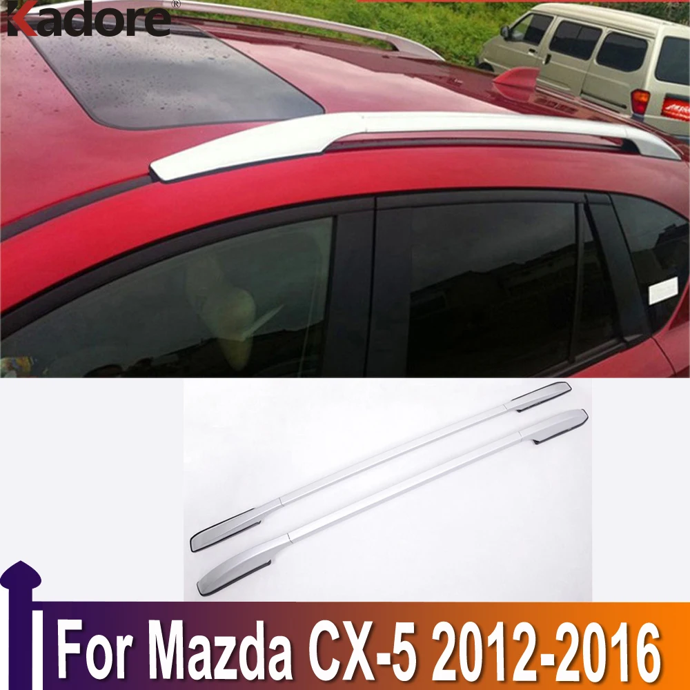 

Багажник на крышу для Mazda CX-5 CX5 2012 2013 2014 2015 2016, багажник на крышу, багажник, аксессуары, алюминиевый сплав