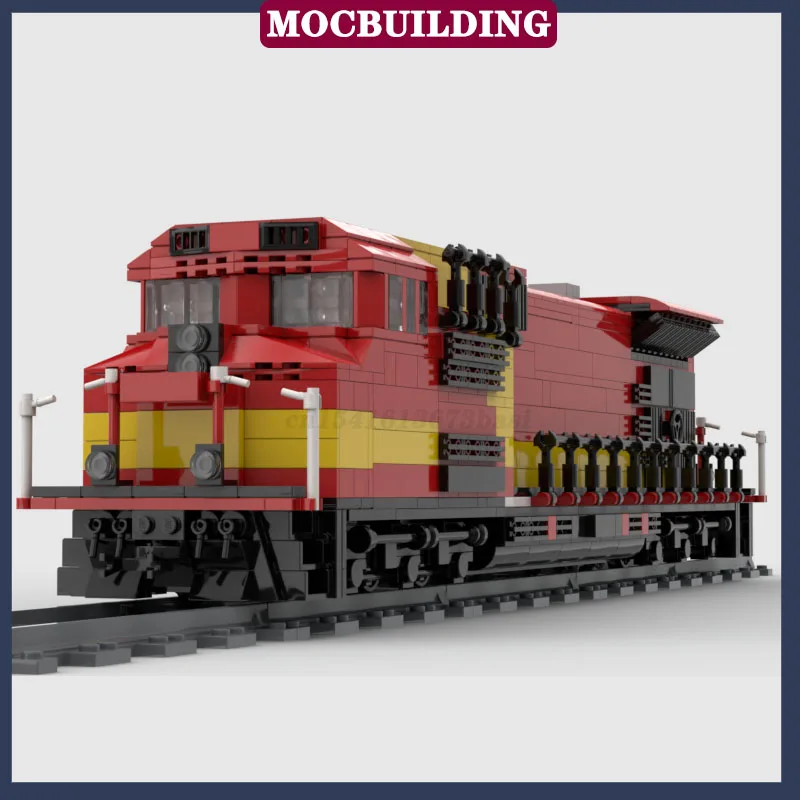 MOCBUILDING Модель поезда конструктор