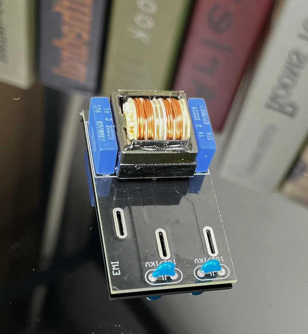 

Nvarcher 4A EMI power filter board For speaker HIFI power amplifier
