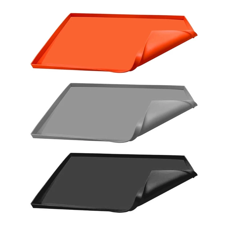 

Силиконовая защитная накладка для духовки, защита от ржавчины, силиконовая подкладка для барбекю