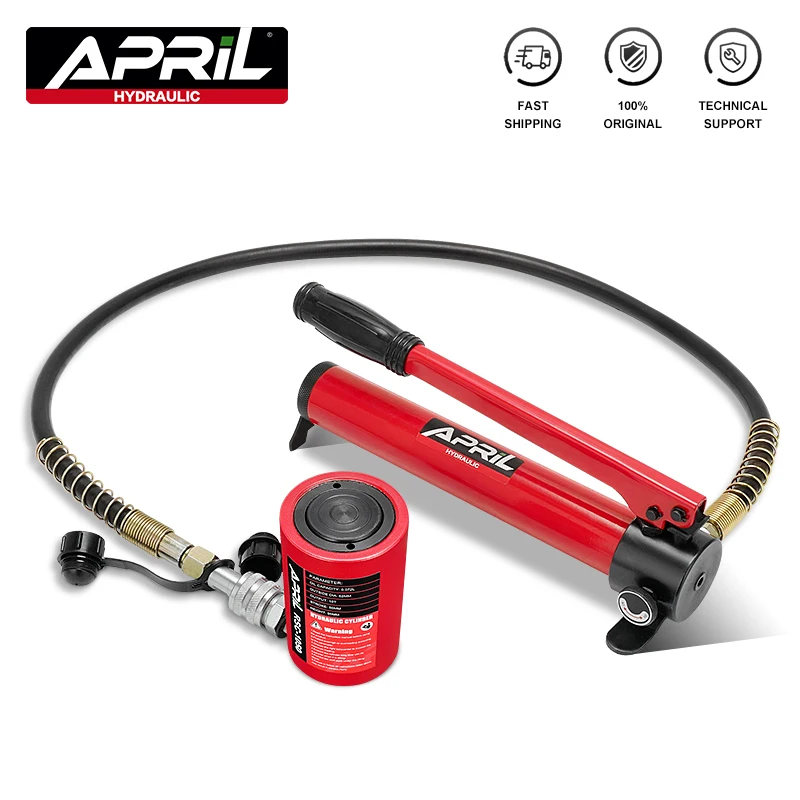 Короткий гидравлический цилиндр стандартный подъемный домкрат с выходной