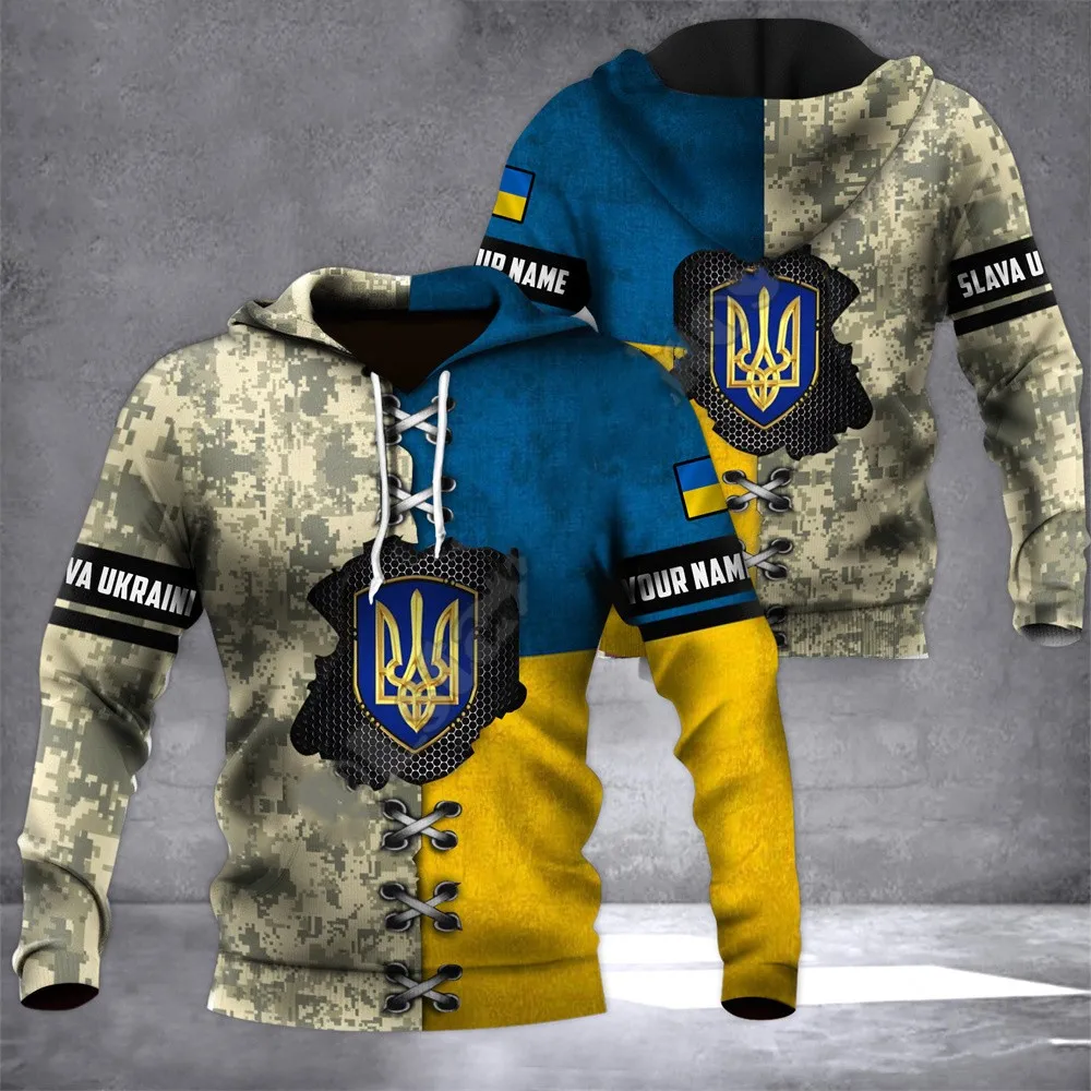 

Свитшоты в стиле военной бригады, украинские мужские камуфляжные толстовки, топы большого размера с длинным рукавом для ветеринаров армии Харадзюку