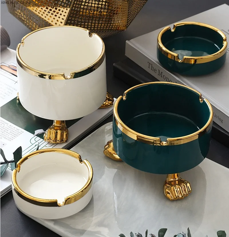 

Креативная пепельница, керамическая пепельница для гостиной, Пномпень, цилиндрическая пепельница, украшение для дома, офиса, простая пепел...