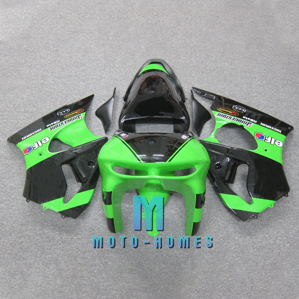 

Кузов мотоцикла для Kawasaki Ninja 1998 1999 ZX6R ZX 6R 98 99, черный, зеленый, высококачественный АБС-пластик, послепродажный ремонт велосипеда