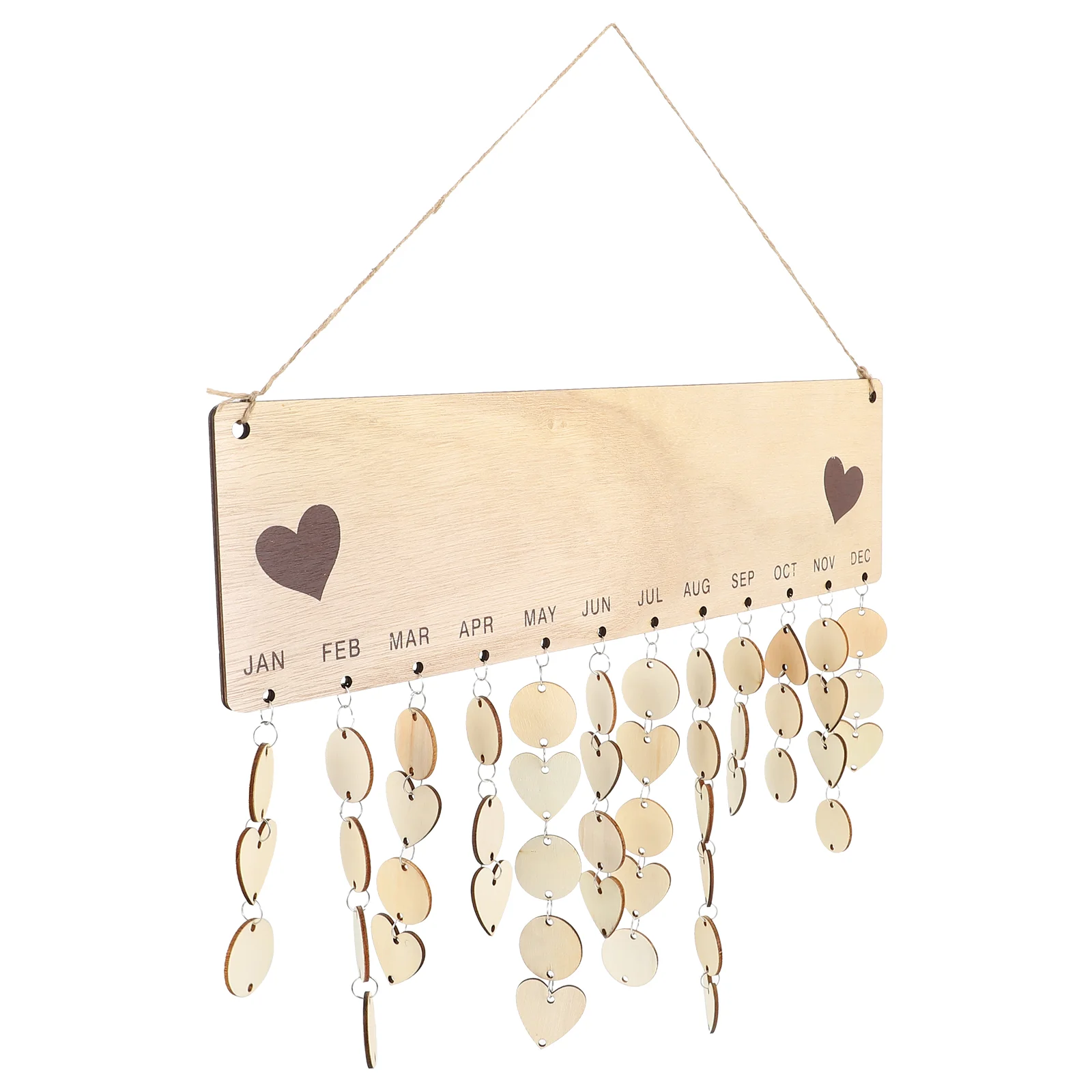 

Настенный подвесной календарь, подарок для гостиной, дома на день рождения, 1 комплект