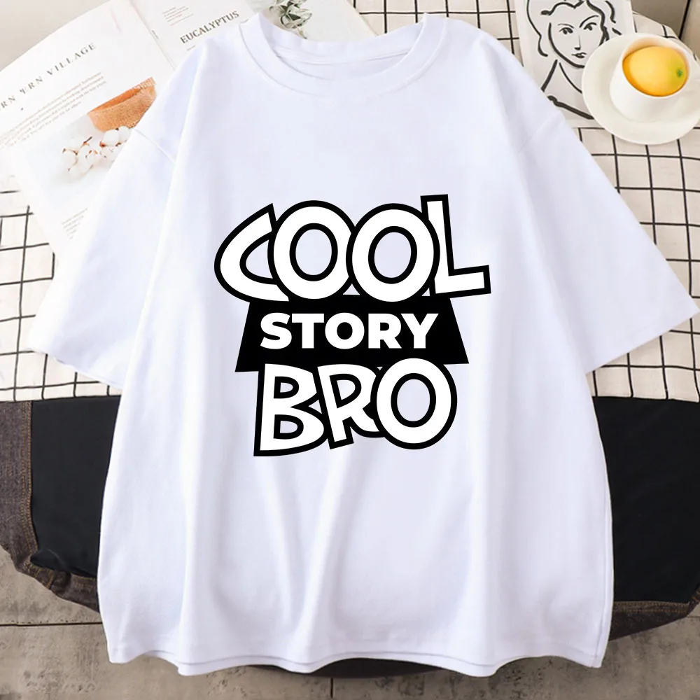 

Cool Story Bro Fashion Pattern T Shirts Normcore/Minimalist Shirt Four Seasons 100% Cotton T-shirts Men/women Short Sleeve Tops