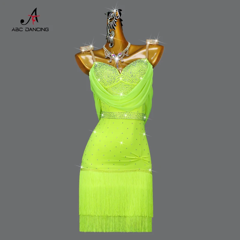 комбинезон для танцев платье латина одежда high heels вечернее женское боди