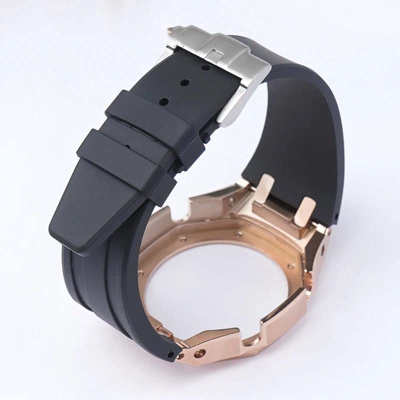 GA2100 Metal Bezel for Casio Modification 3rd Generation Rubber Watch Strap GA-2100/2110 Stainless Steel Watchband Adapter enlarge