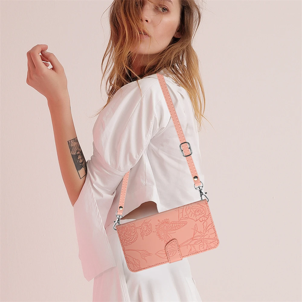 Чехлы для телефонов TCL 40 30 E SE 305 306 мульти ударопрочный аниме кошелек кобура