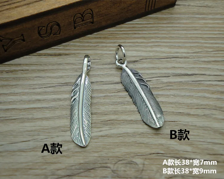 Мужское ожерелье с перьями в стиле панк