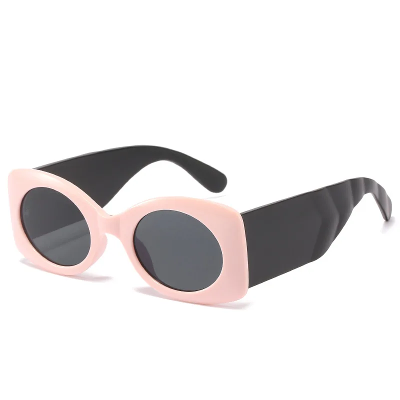 Очки солнцезащитные женские круглые с градиентом Модные Винтажные маленькие