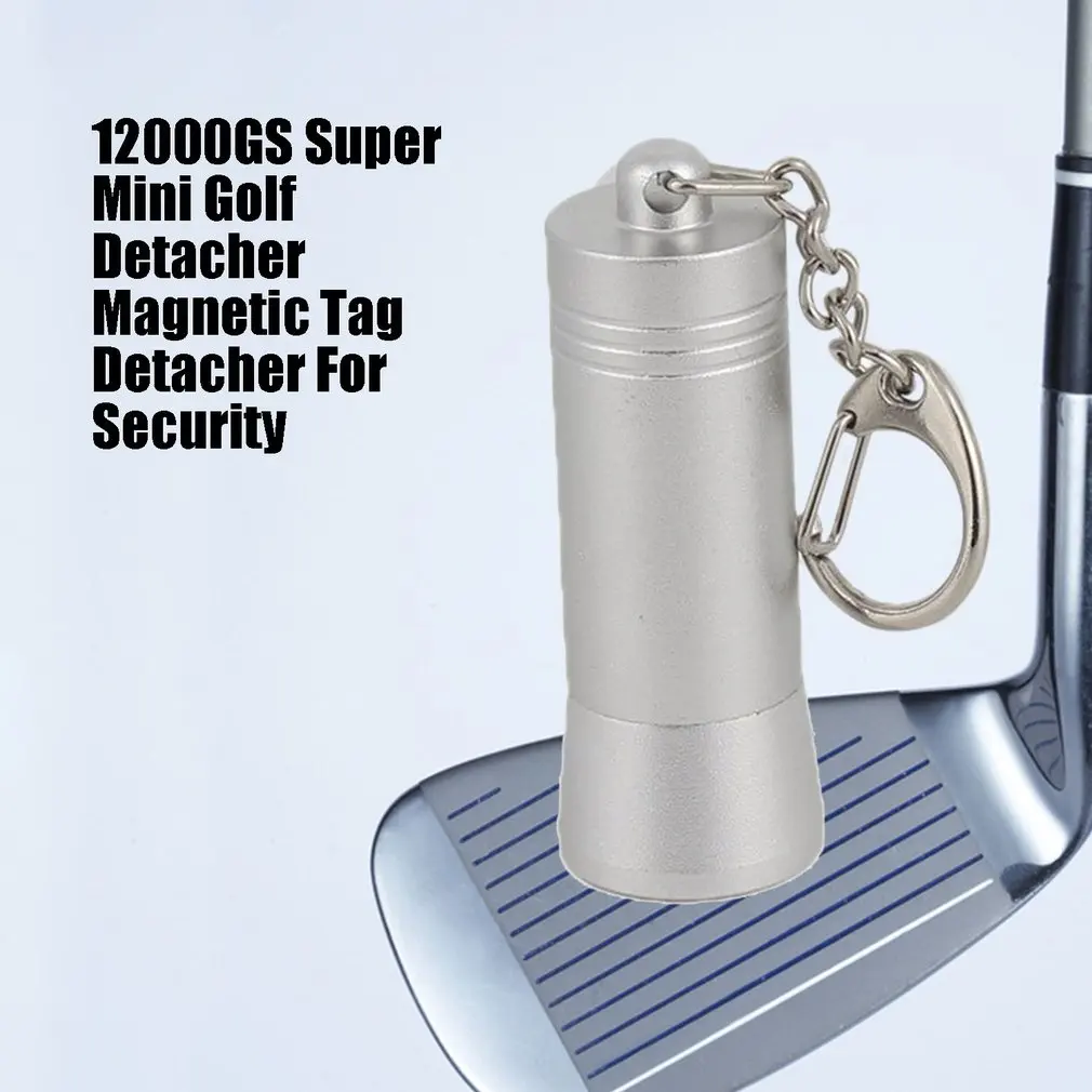12000GS Super Mini Golf Detacher Magnetic Tag Detacher For Security Tag Hook Golf Detacher Tag Remover Opener Unlock