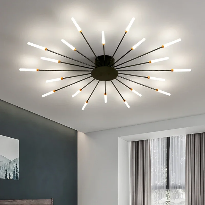 Современные светодиодные потолочные лампы используется в гостиных гостиницах