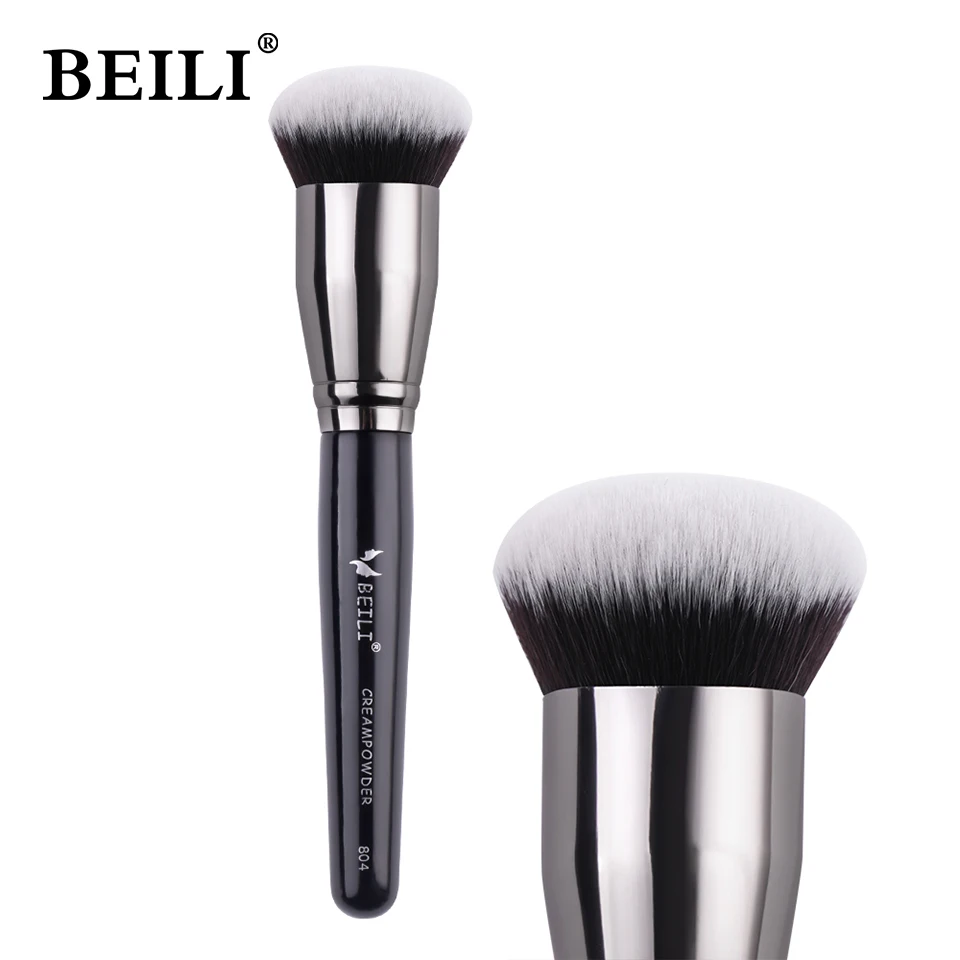 

BEILI 1 piece Makeup Brushes Synthetic Hair Powder Foundation Highlighter Blush Face Professional Makeup Brush