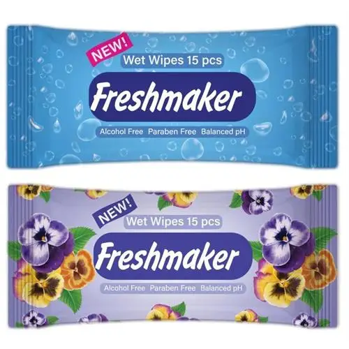

Влажные салфетки-трансформеры FreshMaker 2x15 li