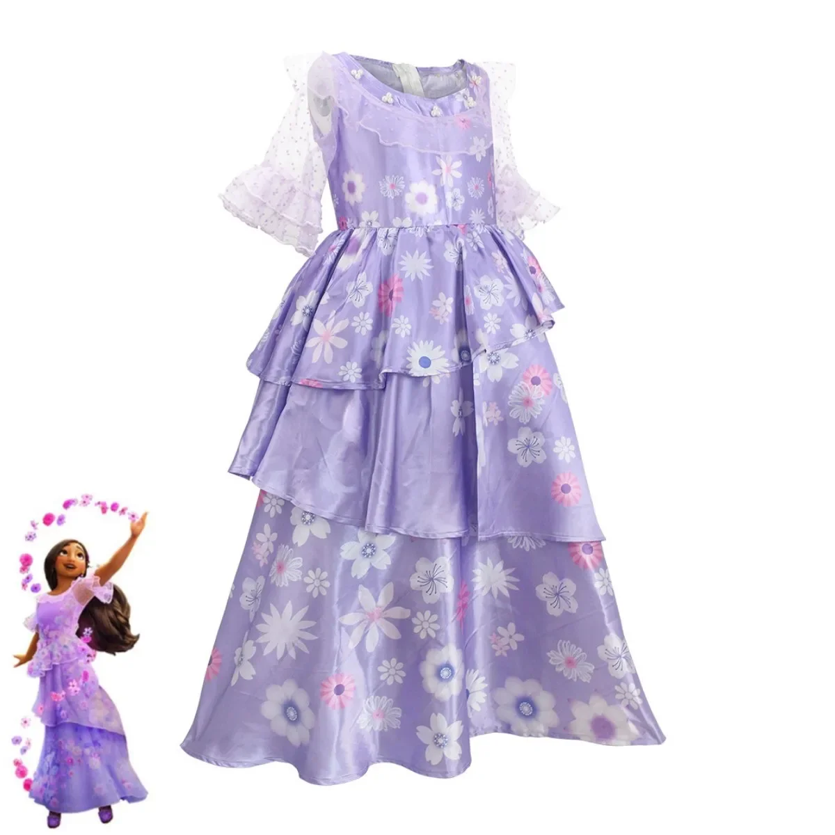 Костюм для косплея по мотивам аниме эньканта Изабелла мадригал