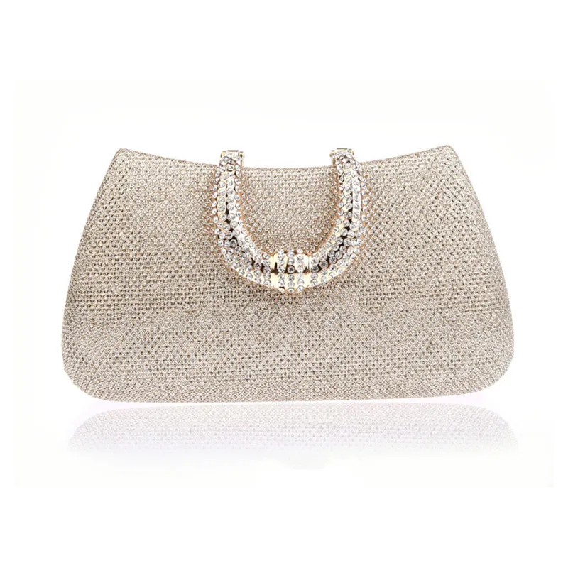 ROENICK Women Rhinestone Evening Clutch Wedding Bridal Beaded Tote Bags Luxury Designer Handbags Purses Banquet Party Minaudiere