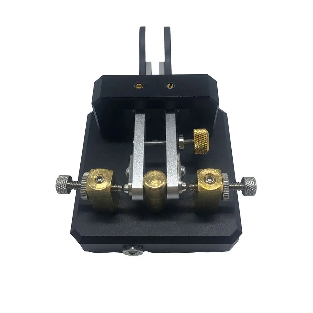 

Автоматический двухлопастной телескопический ключ Morse Keyer CW Key для любителей радиолюбителей любительского радиоприемника из нержавеющей с...