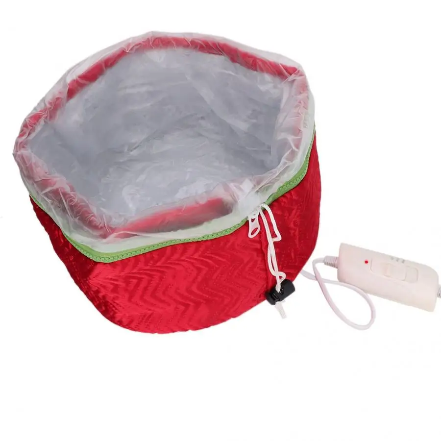 Электрическая шапочка для отпаривания волос 3 режима регулируемая температура с