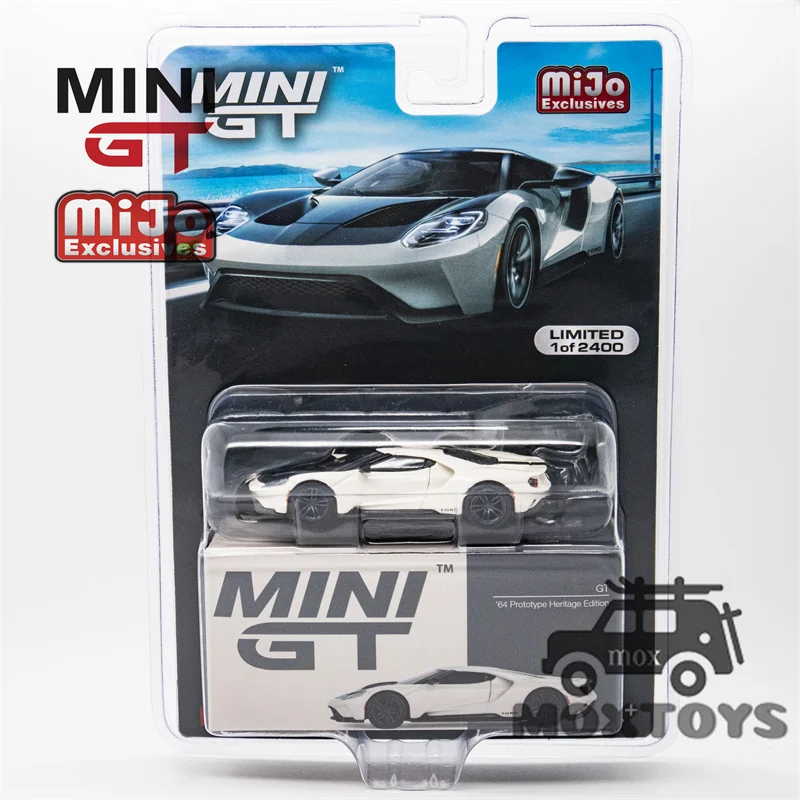 MINI GT Mijo Exclusives 1:64 64 Прототип Heritage Edition Модель автомобиля с левым рулем