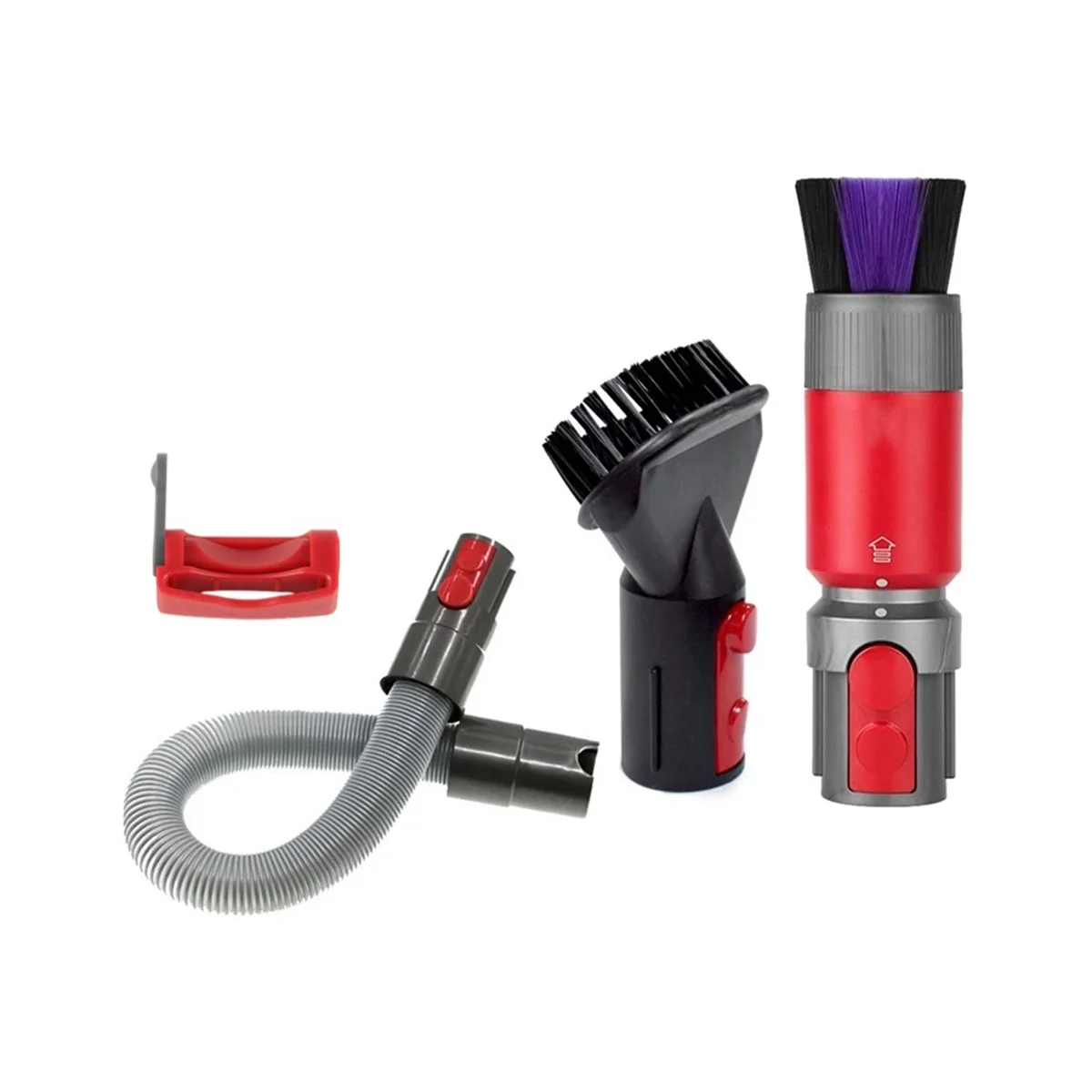 

Traceless Soft Brush Head and Hose Tool For V7 V8 V10 V11 V12 V15 Vacuum Cleaner Dust Removal Brush Accessories