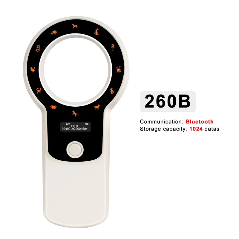 

Перезаряжаемый сканер микрочипов для животных Pet Chip Reader