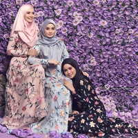 ramadan muslim hooded abaya dress women eid mubarak long khimar robe dubaiturkey islam muslim dress kaftans abayas vestido