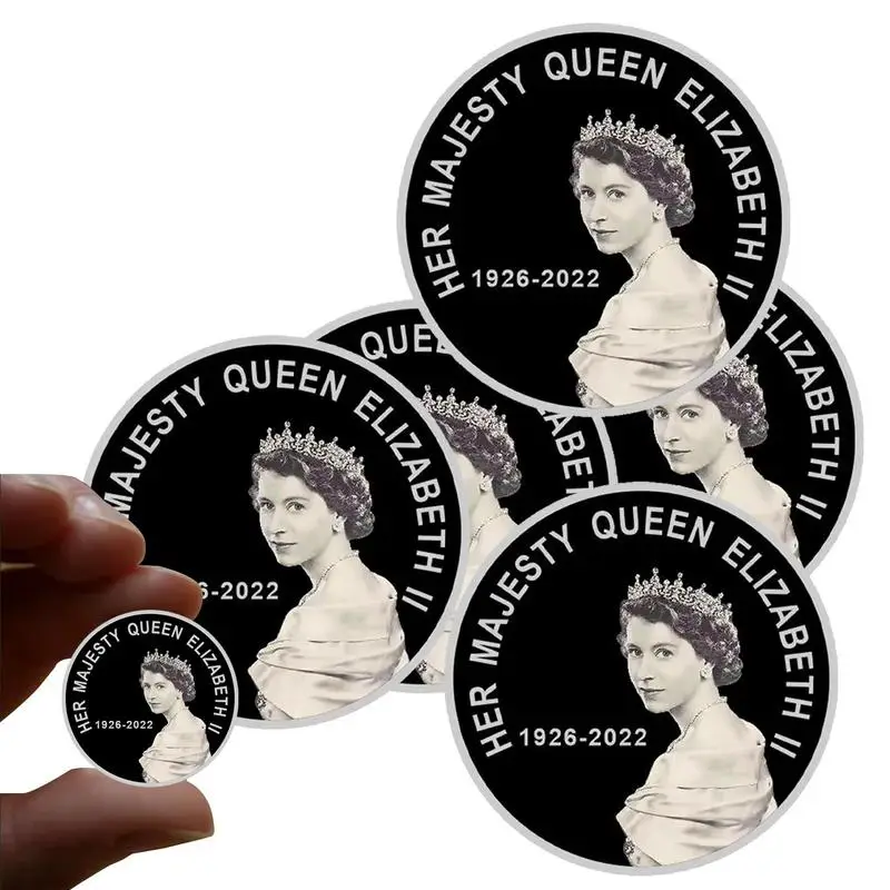

Her Majesty The Queen Elizabeth II Gold Plated Commemorative Coins Prince Philip Collectible Challenge Coin Souvenir Gift