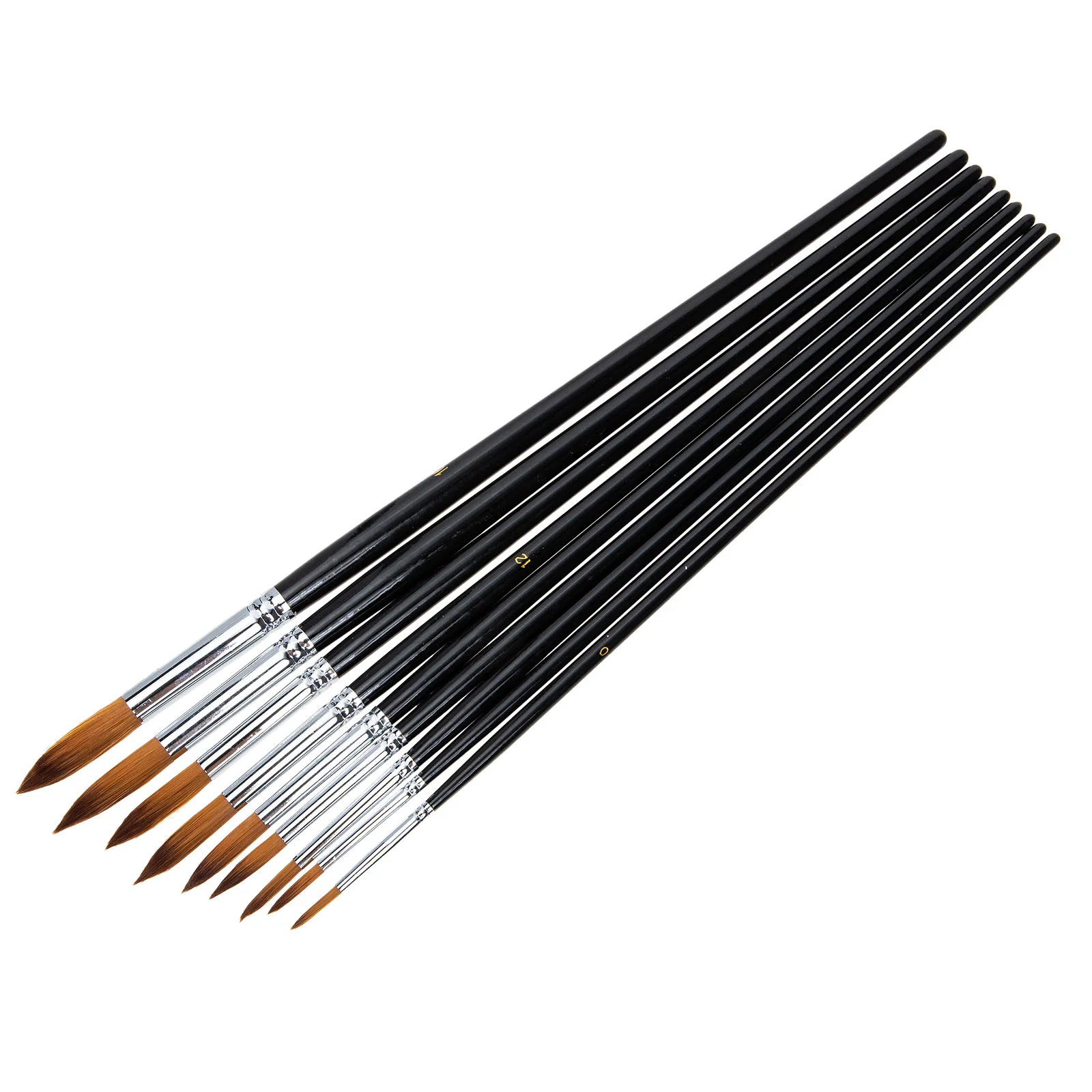 

9Pcs Brushes Students Watercolor Brushes Paintbrushes Set Nylon Hair Paintbrush Acrylic Painting Brushes for Kids School Adult