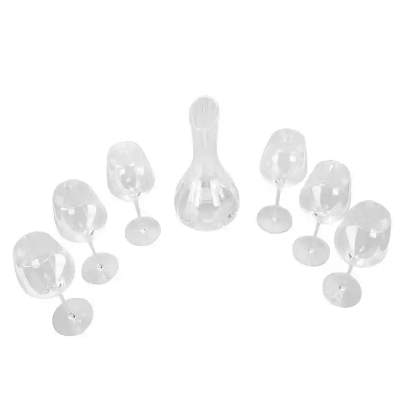 

Wine Aerator Non Toxic Aerating Decanter Glass 1500ml Capacity Transparent Bar Supplies Exquisite Craft for Restaurant for Home