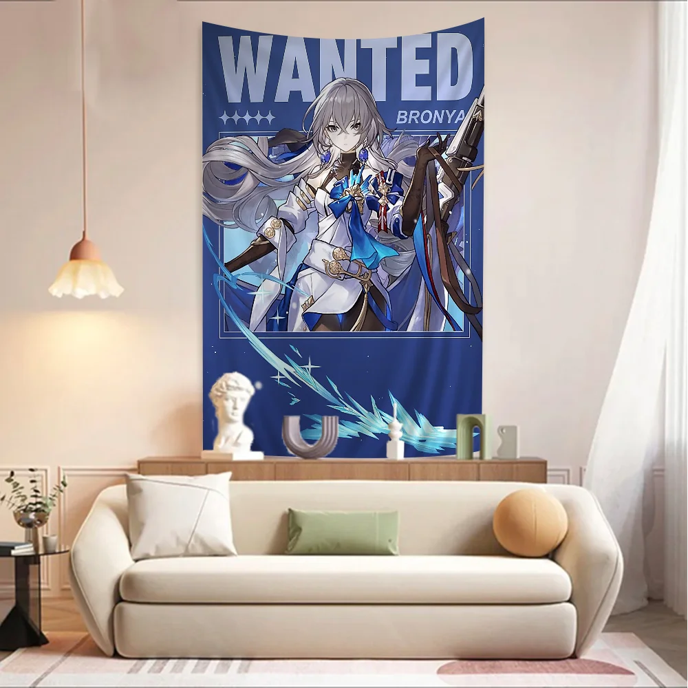 Honkai Star Rail висит богемный гобелен Таро хиппи настенные коврики домашний декор в