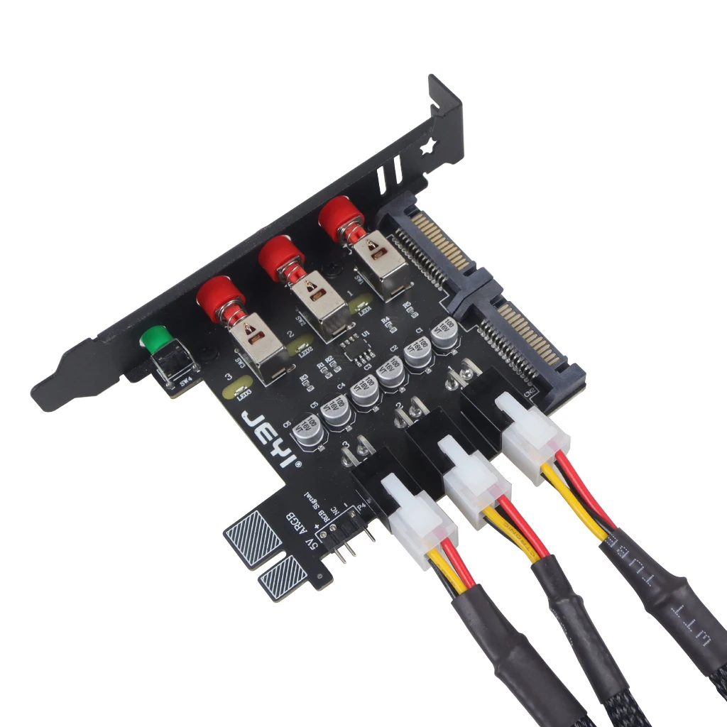 

JEYI iControl-8 3 Hard Disk Hard Control System Intelligent Control Hard Disk Management System HDD SSD Power Switch Three