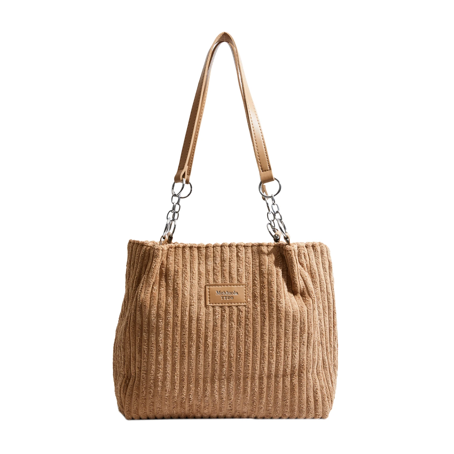 

Maxdutti Bag Women Retro Corduroy High Quality Large Capacity Tote