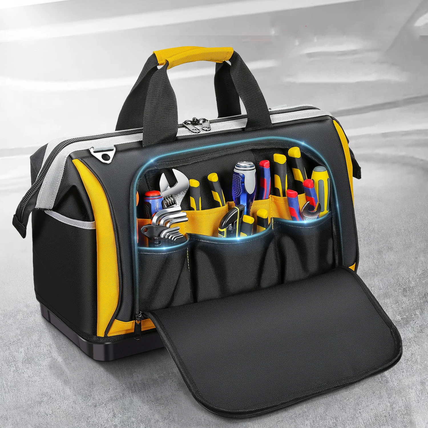 

Multi-function Tool Bag Electrician Special Portable Universal Tool Storage Bag Maintenance Tool Canvas Handbag