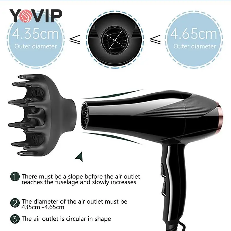 Крышка рассеивателя для сушки волос подходит насадки диаметром 4-4 5 см фен