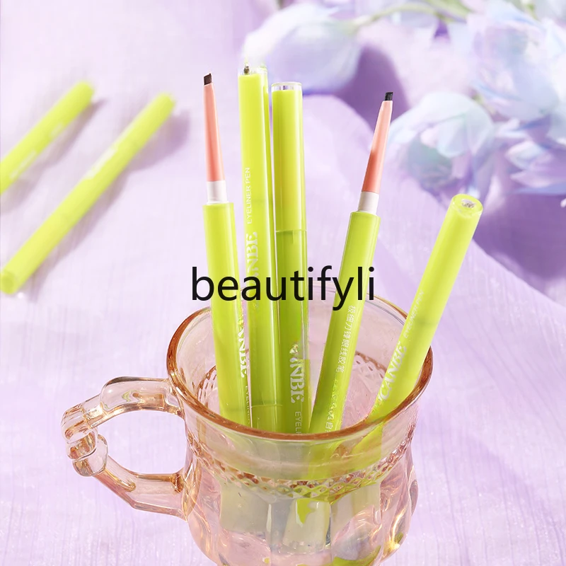 Подводка для глаз с очень тонкими лезвиями и плоским наконечником водостойкая