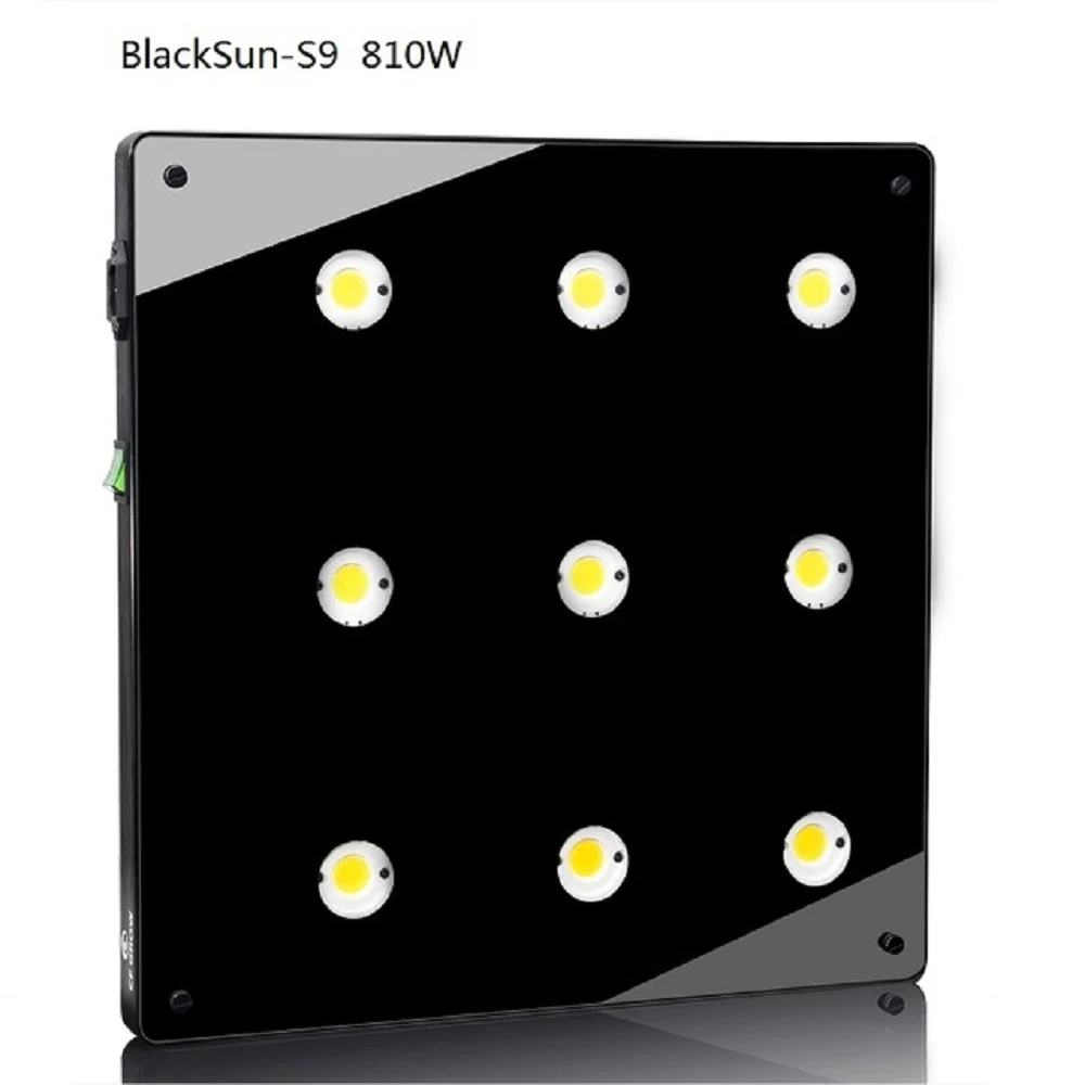 Ultra-thin COB LED plant growth light full spectrum BlackSun S4 S6 S9 LED light is suitable for all growth stages of indoor tent