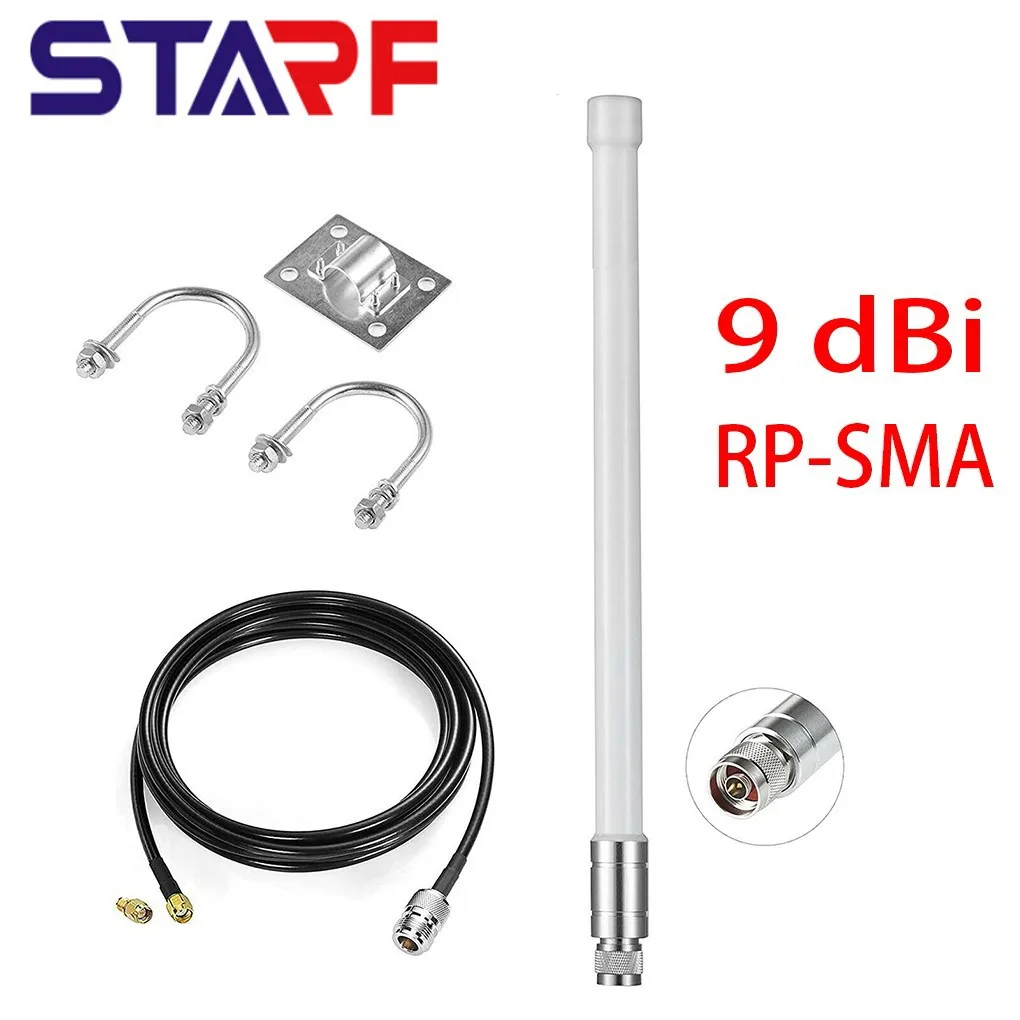 

868 МГц Helium Hotspot Miner 9 дБи антенна и 10 футов кабель для RAK Nebra Bobcat фиксированная стандартная кабельная адаптер высокого качества
