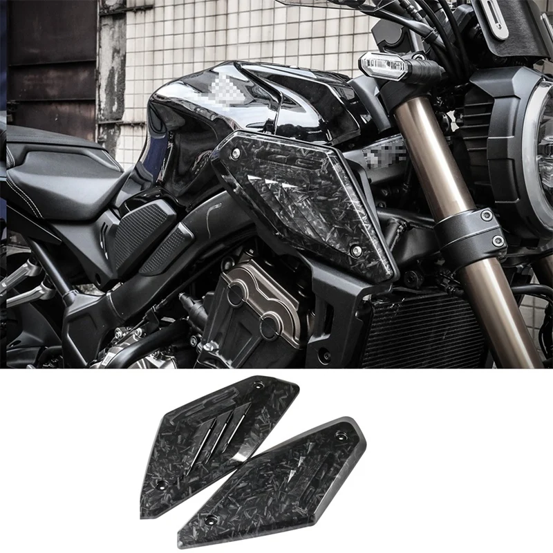 

Motorcycle Frame Side Panel Guard Cover Shell Intake Pipe Protector for Honda CB650R 2019 2020 2021