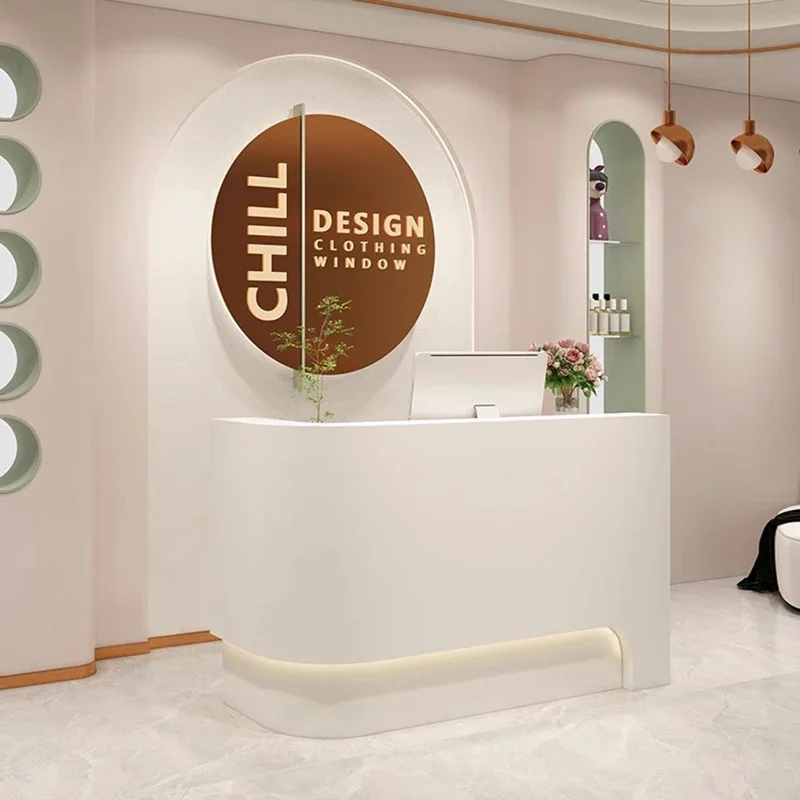 Коммерческая стойка регистрации барная витрина подставка для лекций клиники