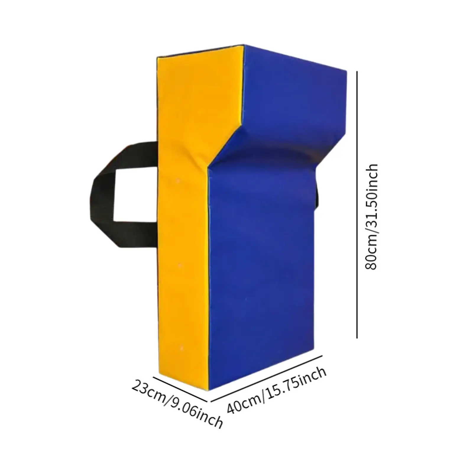 Щит для футбольной снасти со вставками и ручками