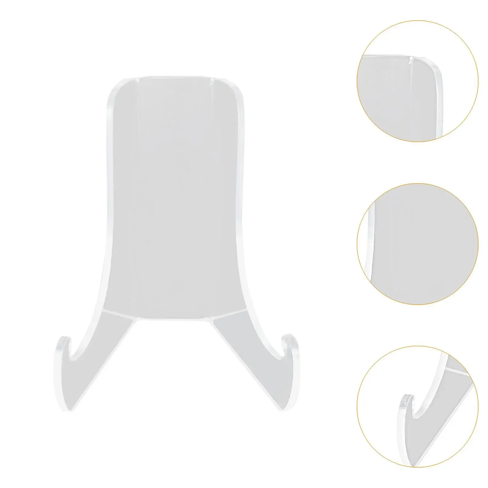 6-компонентные акриловые держатели для тарелок подставка книг домашнего декора с