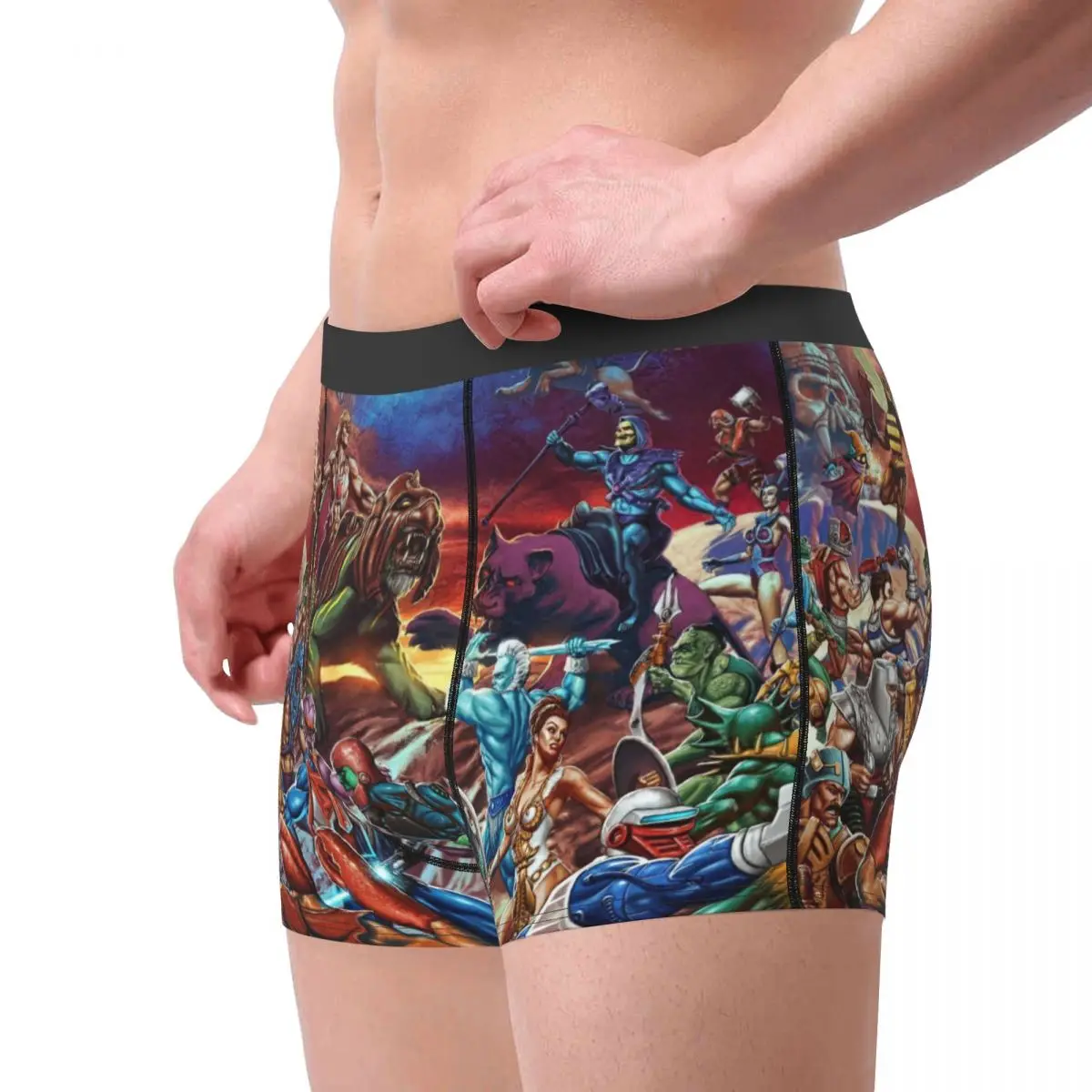 Трусы Magic He-Man и the Masters of Universe хлопковые трусы мужское нижнее белье удобные шорты