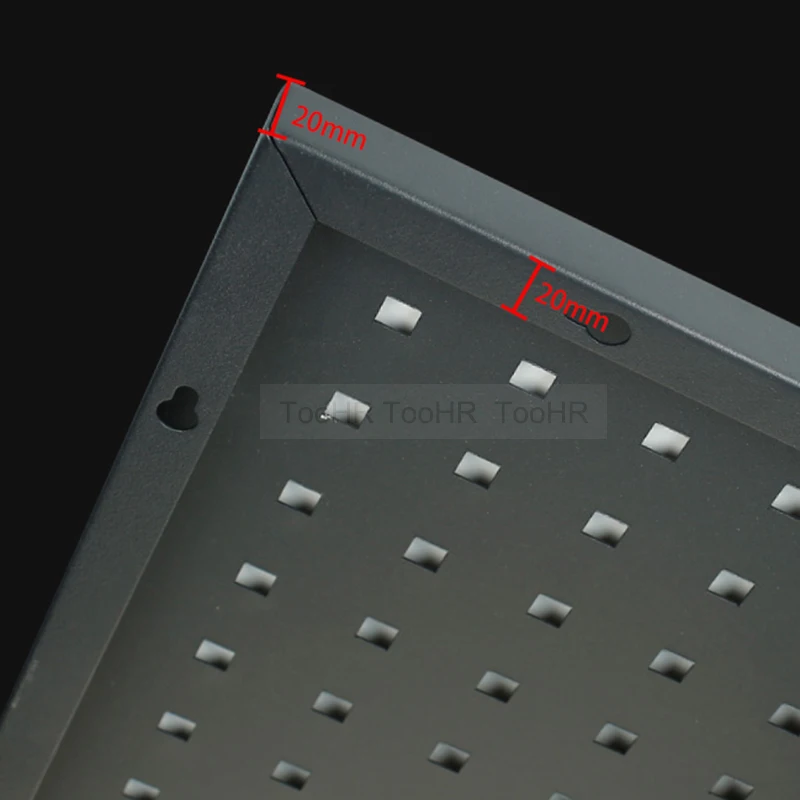 Стальная стеновая коробка для хранения инструментов, крепление на стену, гараж, полка для компонентов, организатор для крепежных изделий.