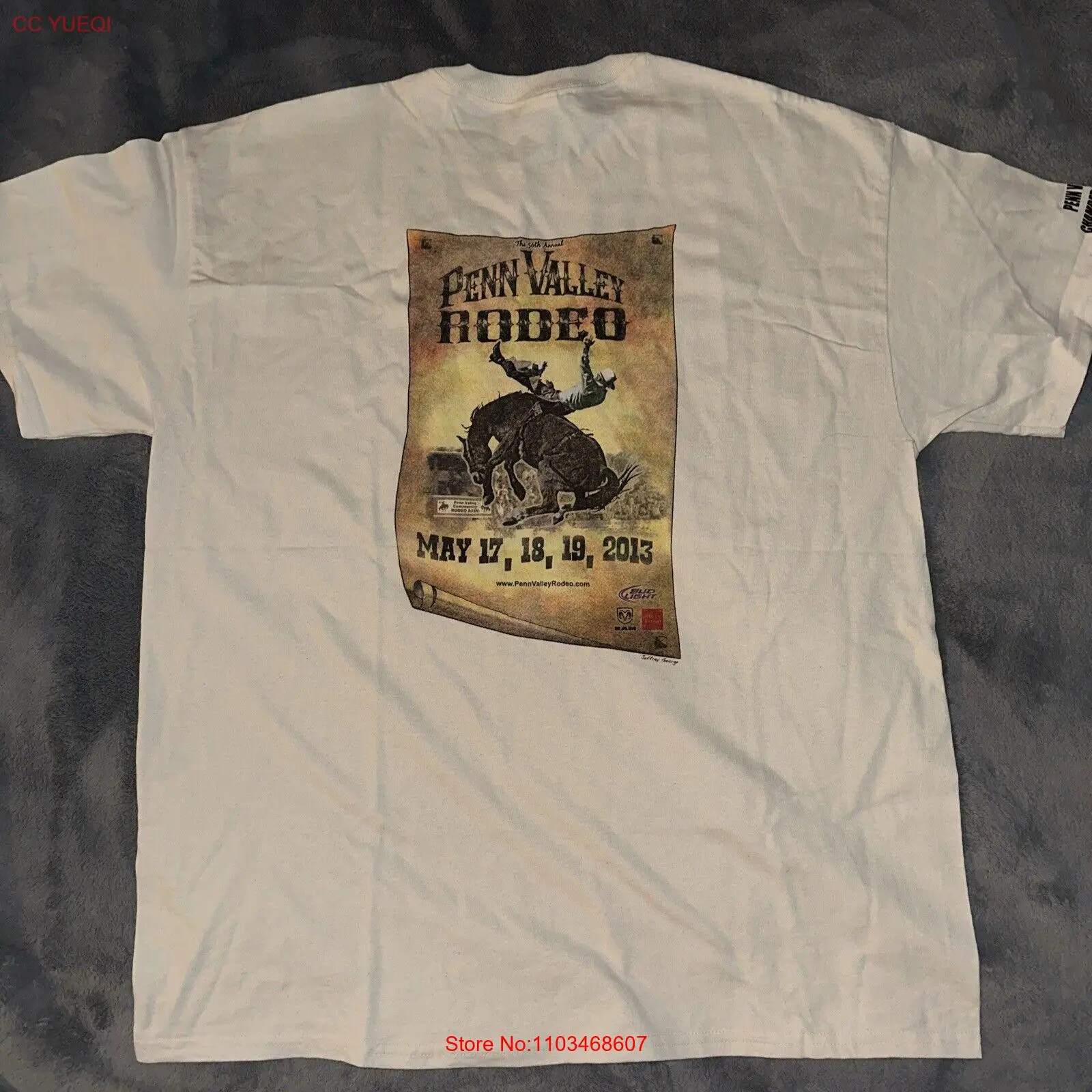 Рубашка Penn Valley Rodeo XL — 2013 56-й ежегодный