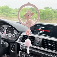 yi lu ping an automobile hanging ornament internet celebrity car accessories cute cartoon car pendant car decorations