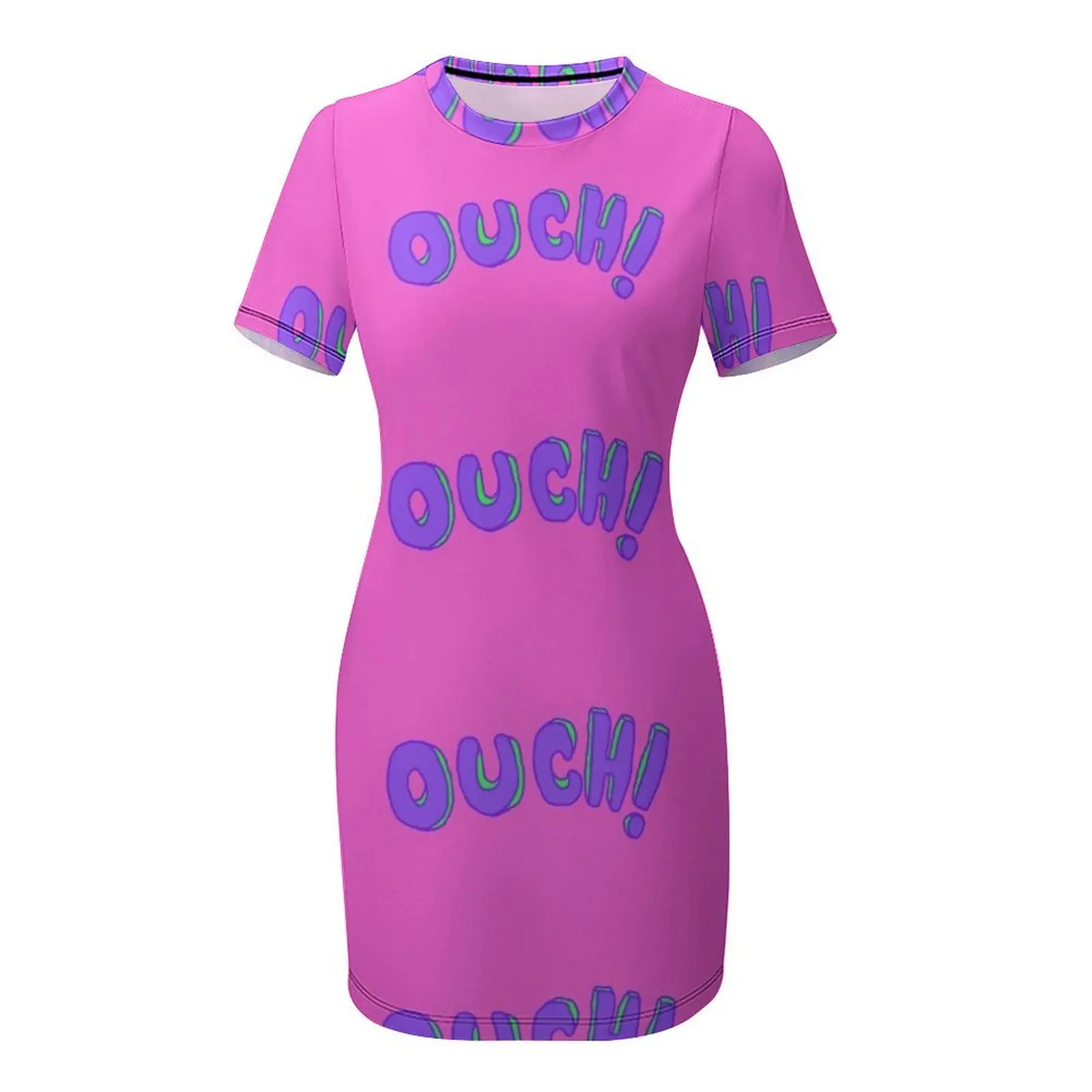 Платье из полиэстера и спандекса S M L XL 2XL