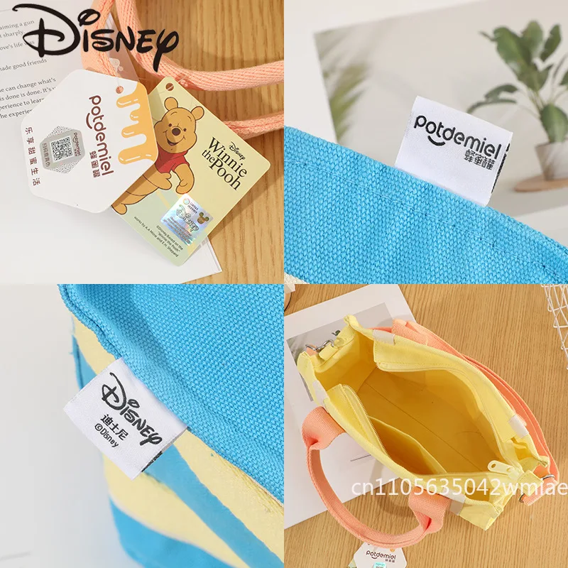 Фото Disney 2026, новая женская сумка через плечо, модная женская сумка через плечо высокого качества с героями мультфильмов, большая вместительная сумка для покупок для девочек №5