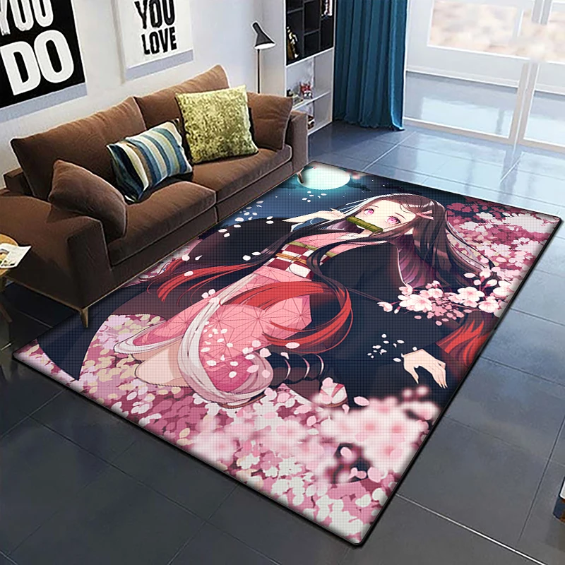 

Demon Slayer custom carpet camping mat kitchen mat yoga mat washroom floor mat decoracion room kitchen mat living room carpet