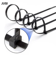 500pcs self locking plastic nylon cable tie black white 3x200 cable tie fastening ring 3x200 industrial cable tie cable tie set